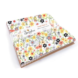 Susybee Sweet Bees II 5in Squares - 42pcs