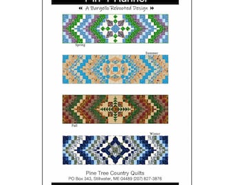 4 in 1 Bargello Style Table Runner Pattern