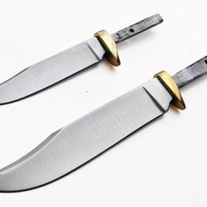 Knife Blank Set - Small + Medium Blades Knife Making Small Knives Hunting Blanks Skinning Custom [BL004005]