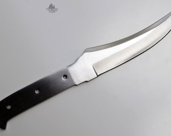 Knife Blank High Carbon 1095 Steel Upswept Blade Hunting Skinning Skinner 1095HC Blanks Blades Custom Making High Carbon H-BLANK-11-1095