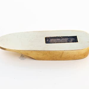 Knife Guard Solid Brass Guard for Knife Making Finger Guard Build Handle Knives Custom [brass-01]
