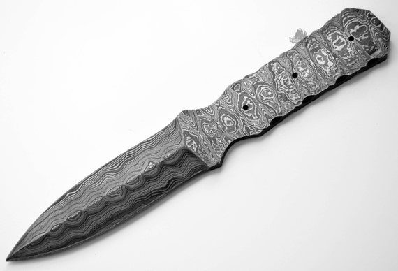 Knife Blank Damascus Dagger Boot Double Edge Throwing Blank Etsy Knife Blank Damascus Dagger Boot Double Edge Throwing Blank Etsy