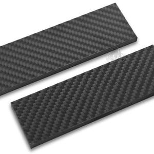 Knife Handle Scales Grips 5 inch Carbon Fiber High Quality Gray Black Knives Matte Making Set Pair [G-SCALES-CARBONFIBER]