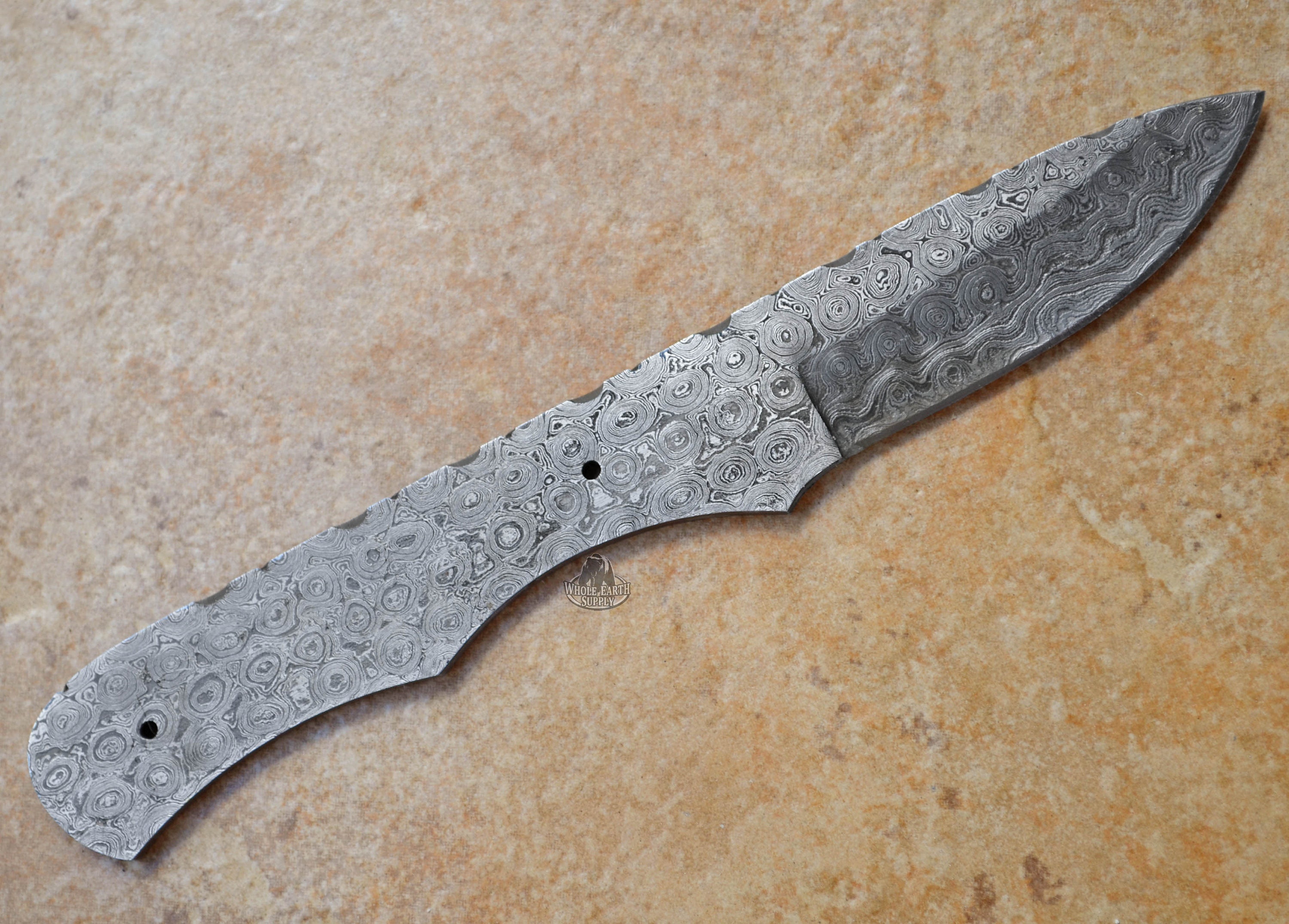 No Damascus Custom Hammered 1095 High Carbon Steel Blank Blade Hunting Knife C No Damascus Custom Hammered 1095 High Carbon Steel Blank Blade Hunting Knife C