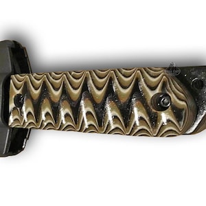 Knife Handle Scales Grips 5 inch G-10 G10 Camo 4-color Camoflauge Quality Knives Making Set Pair [G-SCALES-CAMO]