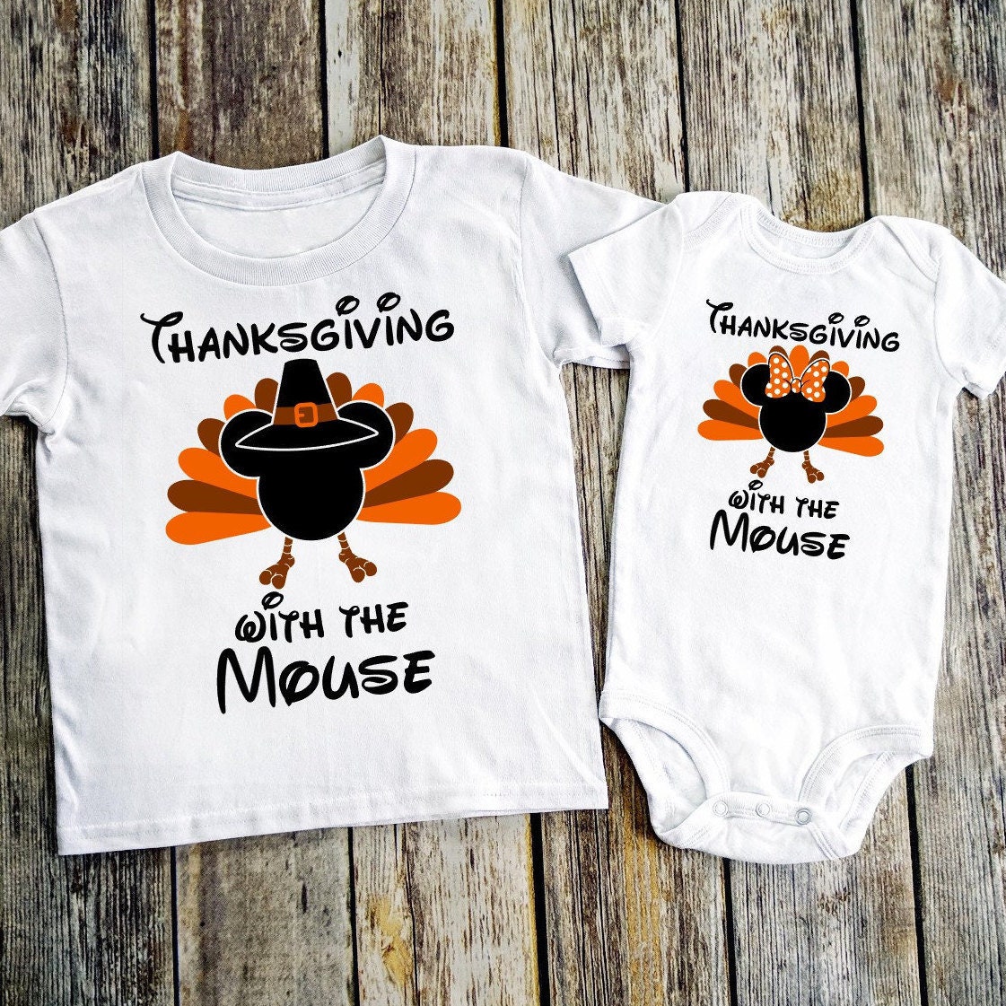 Disney Family Thanksgiving Shirts 2018 Vacation Minnie Mickey  Etsy