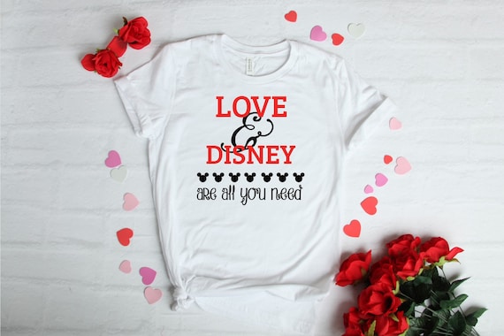 disney valentine shirts