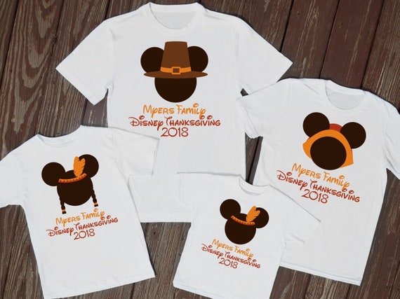 disney thanksgiving shirts