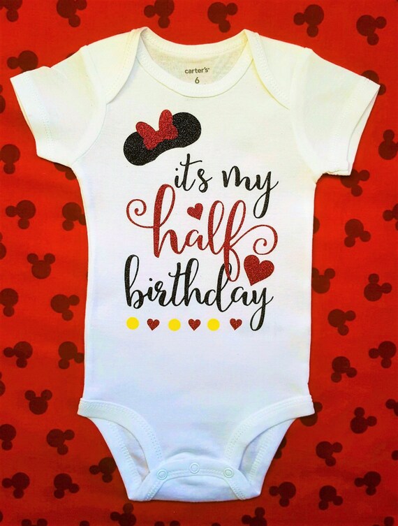 Bodys Grenouilleres 6 Mois Anniversaire Onesie Body Shirt Mickey Mouse Bebe Garcon Demi Vetements Accessoires Bodys Grenouilleres 6 Mois Anniversaire Onesie Body Shirt Mickey Mouse Bebe Garcon Demi Vetements Accessoires