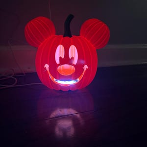 3D printed Character Pumpkin Light