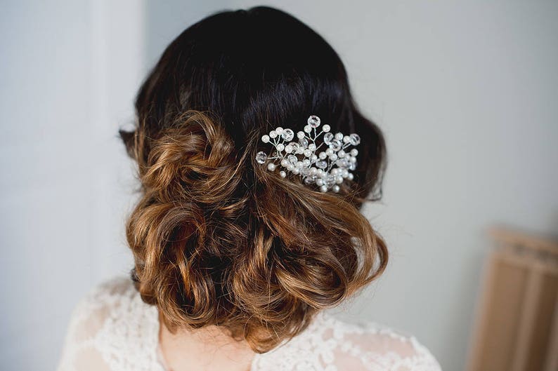 Bridal Hair Comb Wedding Headpiece Bridal Hair Piece Wedding Etsy