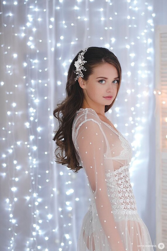 Bridal hair accessories Wedding hair accessories Pearl hair comb Bridal hair comb Flower hair comb Wedding hair comb Wedding headpiece Comb