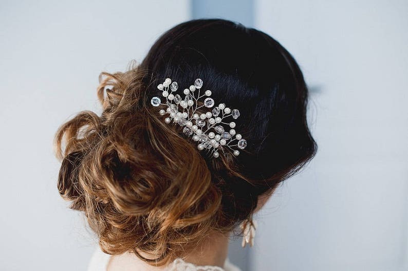 Bridal Hair Comb Wedding Headpiece Bridal Hair Piece Wedding Etsy