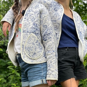 Customizable quilted jacket (Examples in photos)