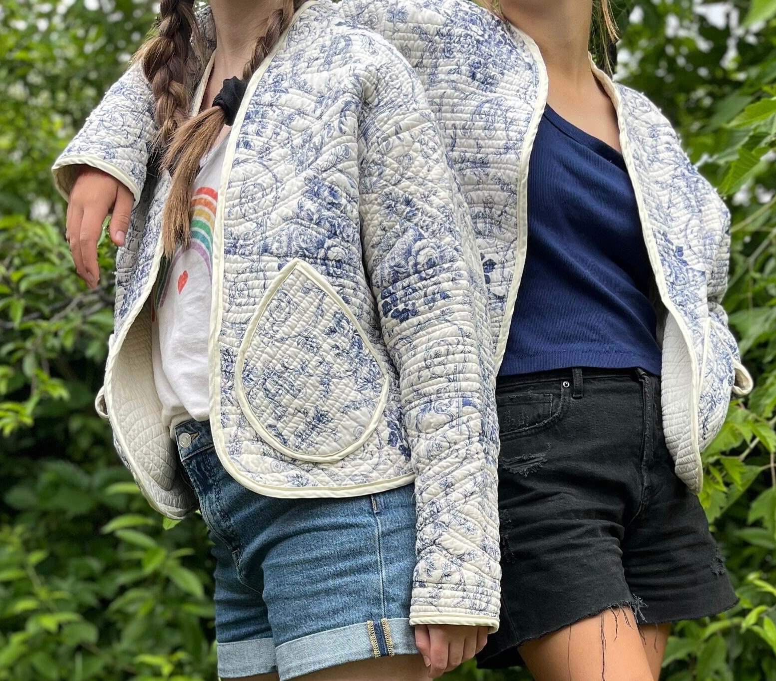 Customizable quilted jacket (Examples in photos)