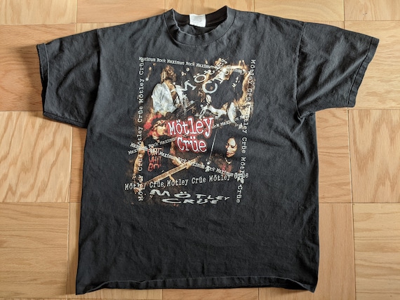 Motley Crue Maximum Rock Tour Shirt - XL - 1999 -… - image 1