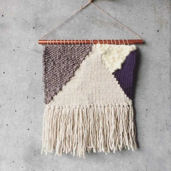 small woven tapestry