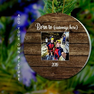 Sport Ornament, Photo Ornament, Customizable Ornament, Team Ornament, Personalized Photo Ornamnet, Design Your Own Wood Ornament With Photo image 1