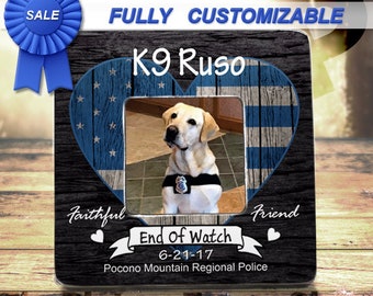 police k9 memorial gifts