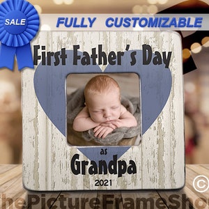 Grandpa Fathers Day Gift For Grandpa Gift From Grandchildren, Grandparent Frame Fathers Day Gift Papa Pop Pop Gift, Grandparents Gift, Poppa