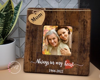 Mom Memorial Picture Frame, Loss of Mother Sympathy Gift