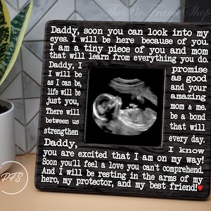 Pregnancy Gift To Dad From Unborn Baby Fathers Day Gift From Baby