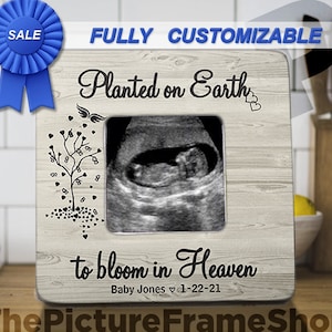 Pregnancy Baby Infant Loss Gift, Angel Baby, Miscarriage Frame, Loss of a Baby,Loss of a Baby Frame,Child Baby Memorial Frame,Pregnancy Loss