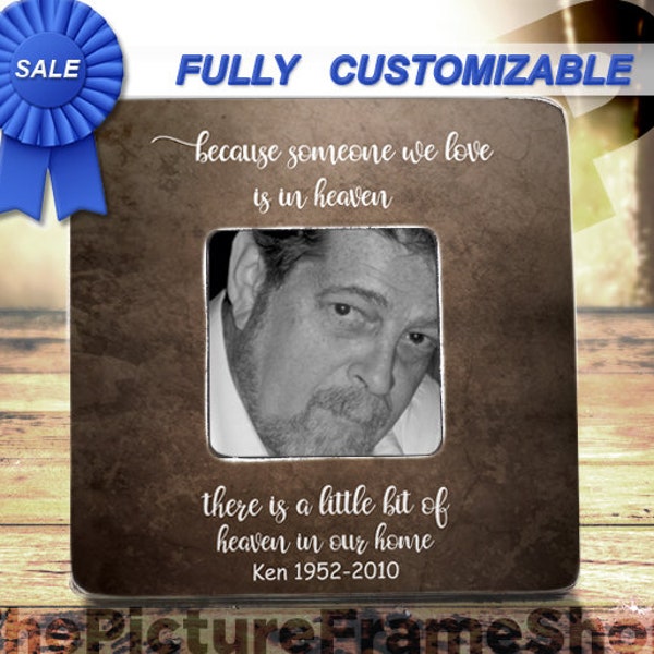 Memorial Picture Frame: Loss of Loved One, Remembrance Gift