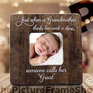 Great Grandma Pregnancy Announcement Great Grandma Again Great Grandma Grandmother Gift Christmas Gift For Great Grandmother Grandma Frame