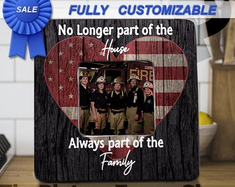 Firefighter Retirement, Firefighter Retirement Gift, Firefighter Retirement Gift For Him, Fireman Retiring, Firefighter Retirement Frame