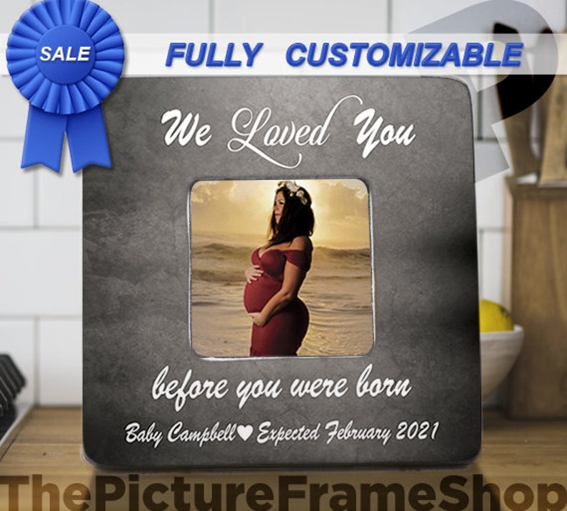 Ultrasound Frame Sonogram Frame Pregnancy Gift Announcement Etsy