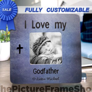 Godfather gift, Godfather Proposal/Godfather Gift From Grandson, Uncle Godfather/Godfather Pregnancy Announcement/Godfather Uncle Gift Frame