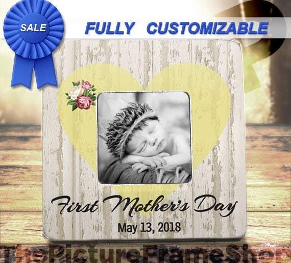 SALE First Mothers Day Picture Frame Mothers Day For New Mom Etsy
