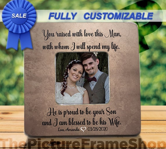mother of the groom photo frame