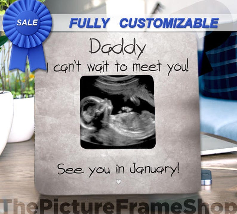 sonogram gift for dad