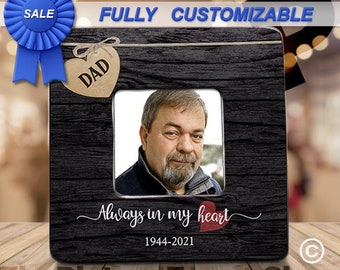 Dad Memorial Gift, Dad Memorial Frame, Loss of Father Gift, Dad Loss, Dad Loss Gift, Dad Loss Frame, Dad Loss Gift Idea, Sympathy Frame,