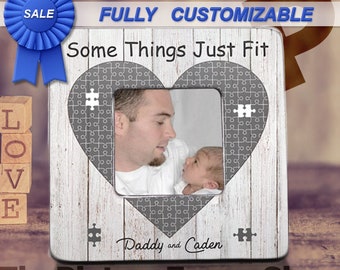 Customizable Dad Picture Frame, Gift for New Dad
