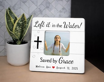 Adult Baptism Gift, Teen Baptism, I have Decided to Follow Jesus, Born Again, I Left it in the Water, Accepting Christ, Teen Baptism Gift