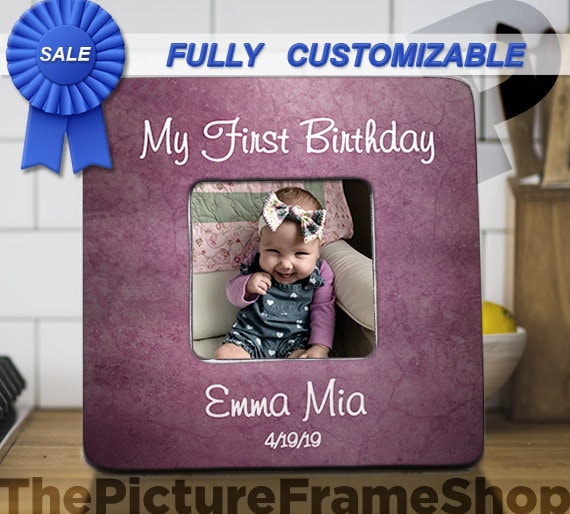 first birthday frames girl