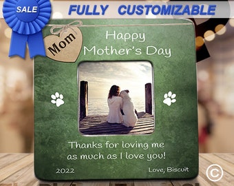 Mothers Day Gift From Dog Mom Mothers Day, Gift From Dog, Dog Mom Birthday Gift From Dog Mom Gift For Dog Mom, Dog Mom Frame For Mothers Day