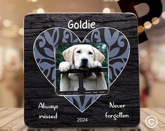 Pet Memorial Gift,Never Forgotten, Loss of Dog Gift,Loss of Cat Gift,Loss of Pet Frame,Pet Sympathy Gift,Dog Sympathy Gift,Cat Sympathy Gift