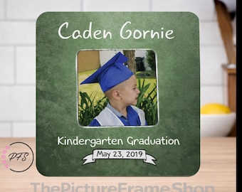 Customizable Kindergarten Graduation Picture Frame, First Graduation Keepsake