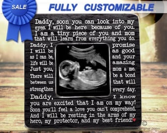 First Fathers Day Gift, 1st Fathers Day Gift, Gift From Bump,First Time Dad Gift, New Dad Gift, New Daddy Gifts, Ultrasound Dad,Pregnant Dad