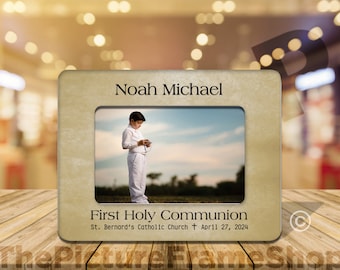 First Communion Gifts for Boys, First Communion Gifts, First Communion Picture Frame, First Holy Communion, Gift For First Communion,