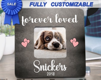 Personalized Pet Memorial Frame, Dog Loss Gift, Cat Remembrance
