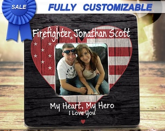 Firefighter Gift for Him/Firefighter Gift/Firefighter Girfriend/I Love My Fireman/Custom Firefighter Gift/Gift For Firefighter Wife Mom