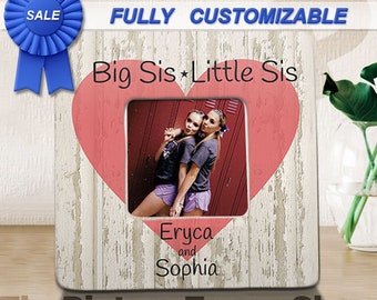 Big Sis Little Sis, Big Sis Lil Sis, Big Sister, Little Sister, Cheer Sister, Big Sister, Big Sister Gift, Big Little, Big Little Gift frame