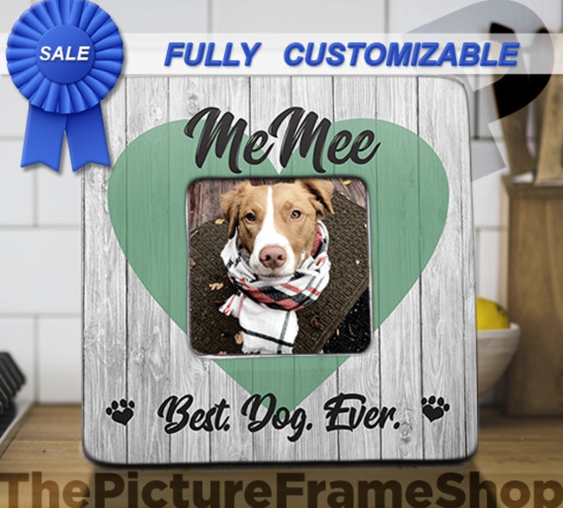Personalized Dog Picture FrameBest Dog Ever New Puppy Gift