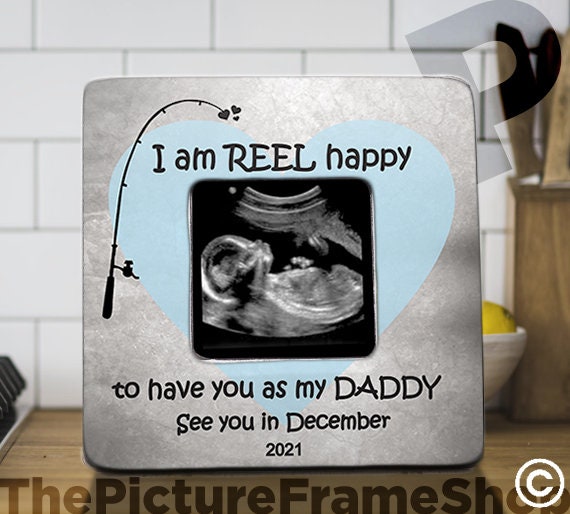 Reel Cool Dad to Be Fisherman Fathers Day Fishing Gift Pregnancy