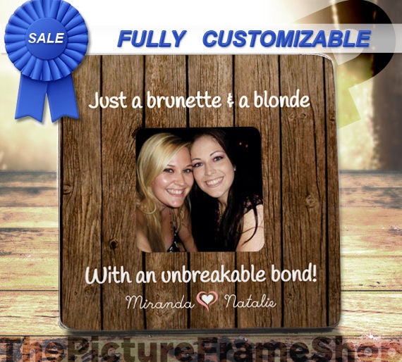 Brunette and blonde hotsell best friend gifts